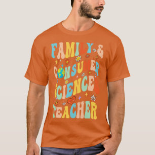 Camiseta Professores De Ciências Familiares E De Consumidor