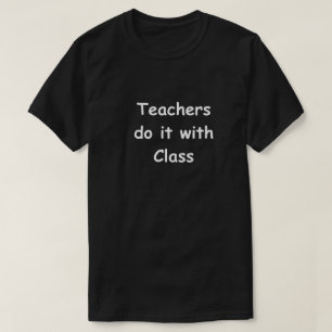 Camiseta Professores de classe Design Professor Ideia dotad