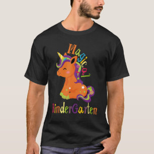 CAMISETA PROFESSORES DE CLASSE UNICORN KINDERGARTEN MAGICAL
