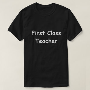 Camiseta Professores de Design de primeira classe dão ideia