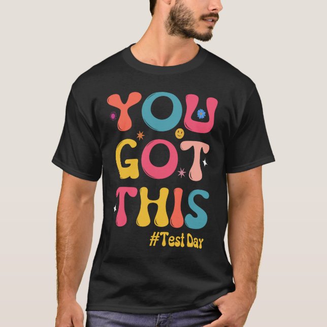 Camiseta Professores De Dia De Teste Que Pegaram Este Teste (Frente)