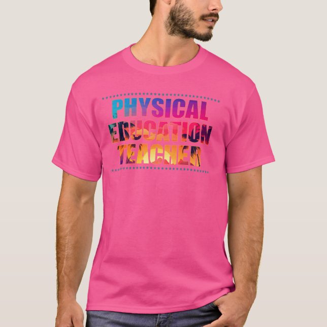 Camiseta Professores De Ensino Físico Profissão De Título S (Frente)