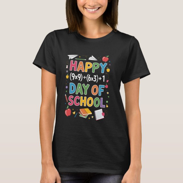 Camiseta Professores De Equação Que Resolvem Matemática 100 (Frente)