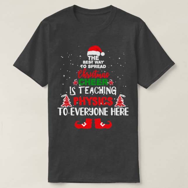 Camiseta Professores de Física de Natal (Frente do Design)