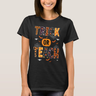 Camiseta Professores de Grito ou Ensino Cujo Dia das Bruxas