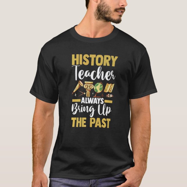 Camiseta Professores de História de Historiadores Antigos S (Frente)