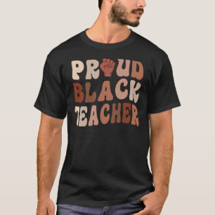 Camiseta Professores de História Negra Mês Africano Orgulho