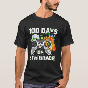 Camiseta Professores De Jogo 100 Dias De Escola 8