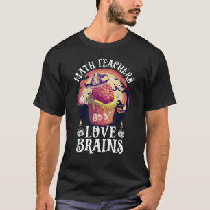 Camiseta Professores de Matemática nas Halloween Adoram Cér