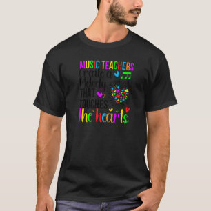 Camiseta Professores De Música Criam Ensino De Música Melod