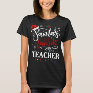 Camiseta Professores de Natal Papais noeis de roupa Favorit