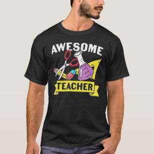 Camiseta Professores de Química Trabalho Escolar Série Gráf