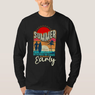 Camiseta Professores de Verão sem escola sem exames