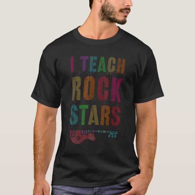 Camiseta Professores De Volta À Tribo Escolar Ensino Rockst (Frente)