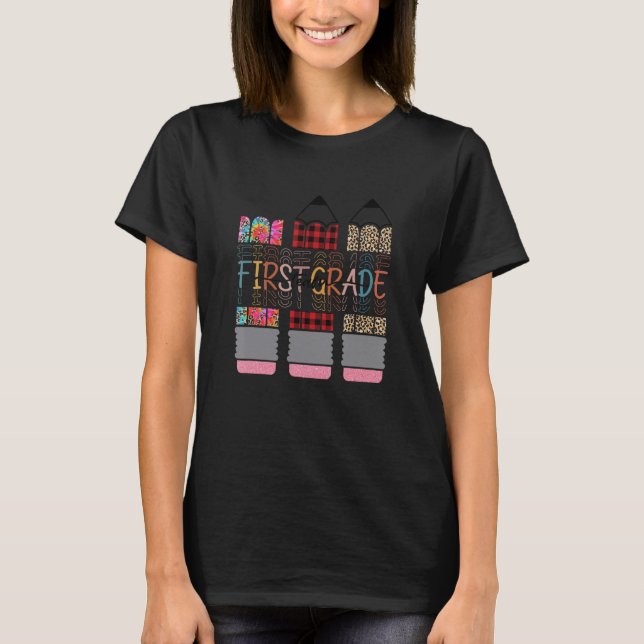 Camiseta Professores Do 1º Grau Da rua Da Equipe De Volta P (Frente)
