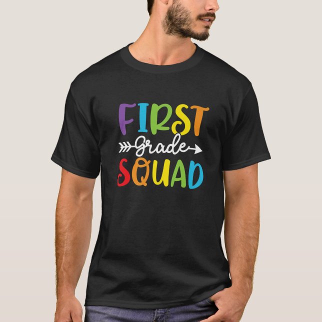 Camiseta Professores do 1º Grau de Grau Esquadrão de 1Ruas  (Frente)
