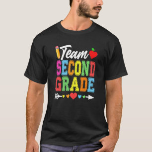 Camiseta Professores Do 2º Ano Da Equipe Bonita De Volta A 