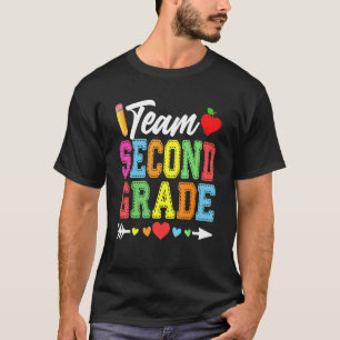 Camiseta Professores Do 2º Ano Da Equipe Bonita De Volta A