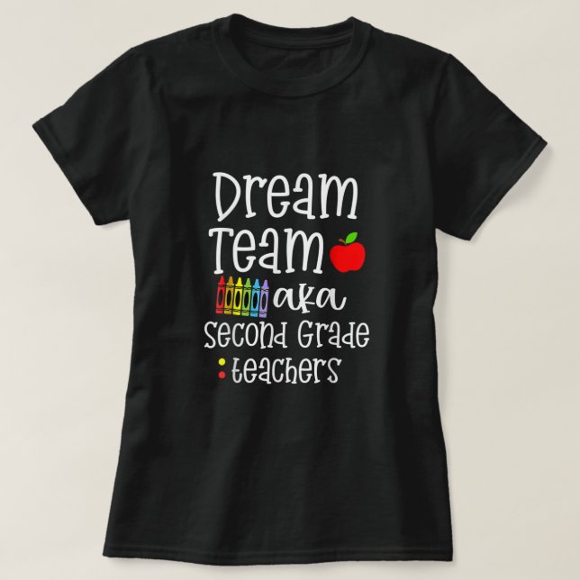 Camiseta Professores do 2º ano Equipe de Sonho de Teatro, G (Frente do Design)