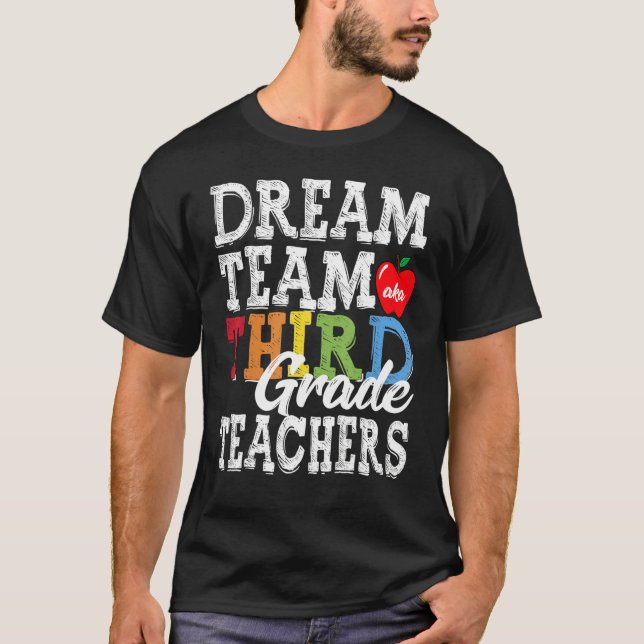 Camiseta Professores do 3º ano Equipe de Sonhos (Frente)
