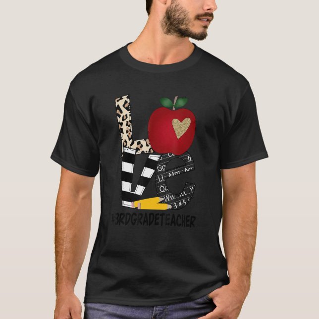 Camiseta Professores do 3º ano inspiram professores Impress (Frente)