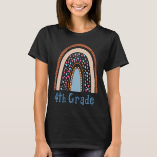 Camiseta Professores do 4º ano do ensino superior Arco-Íris