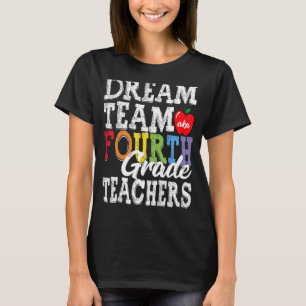 Camiseta Professores do 4º ano Equipe de Sonhos Aka 4º ano 