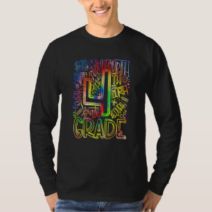 Camiseta Professores do 4º ano Felizes Primeiro Dia De Volt