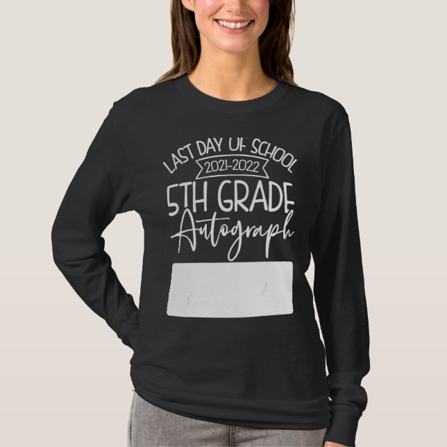 Camiseta Professores Do 5 Da Escola De Autografos Do Último (Frente)