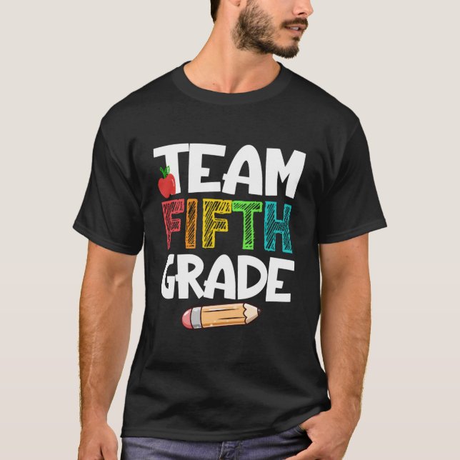 Camiseta Professores do 5 do 5º ano do time (Frente)