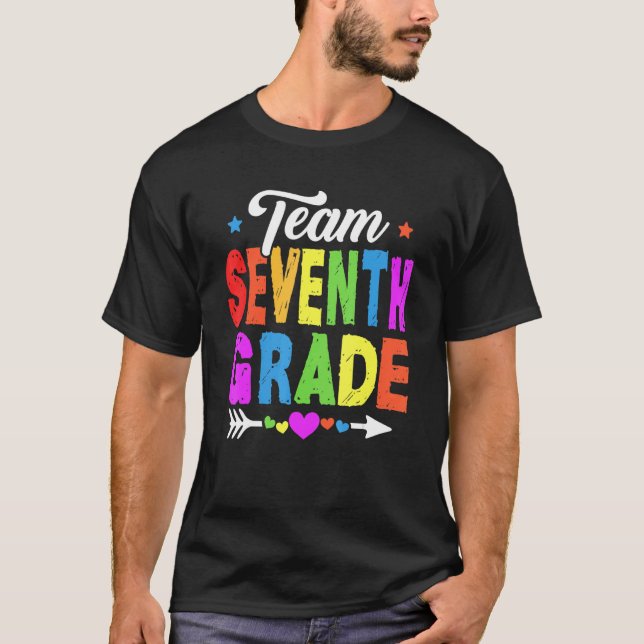 Camiseta Professores do 7º ano da Equipe Custa Crianças de  (Frente)