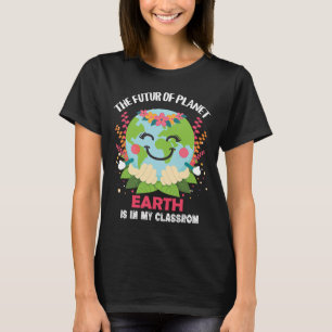 Camiseta Professores do Dia da Terra Estudantes da Sala de 