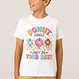 Camiseta Professores do Dia de Teste Crianças Estresse na R