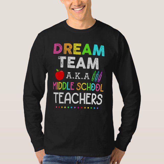 Camiseta Professores do Ensino Médio Time dos Sonhos Aka Pr (Frente)