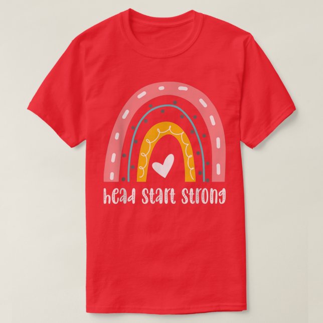Camiseta Professores do ensino pré-escolar forte (Frente do Design)
