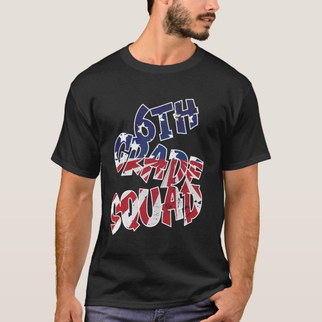 Camiseta Professores Do Esquadrão 6 (Frente)