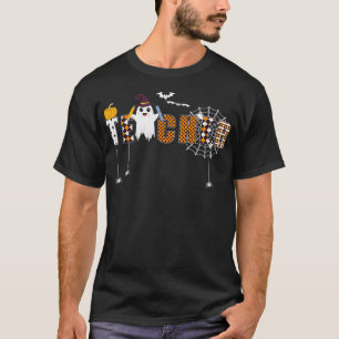 Camiseta Professores do Halloween Fantasmas