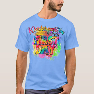 Camiseta Professores do jardim de infância com aquarelas cr