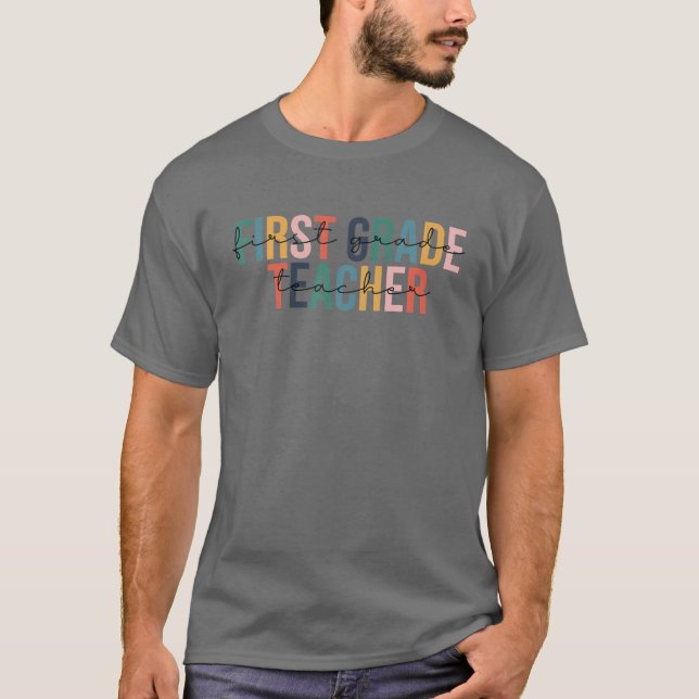 Camiseta Professores do primeiro ano Equipe de Professores  (Frente)