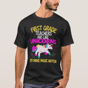 Camiseta Professores Do Primeiro Grau Do Unicórnio São Mági