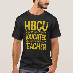 Camiseta Professores Educados Pelo Hbcu Escola Histórica de