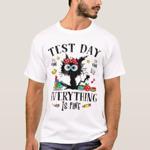 Camiseta Professores em Estresse do Dia &amp; Estudantes Te