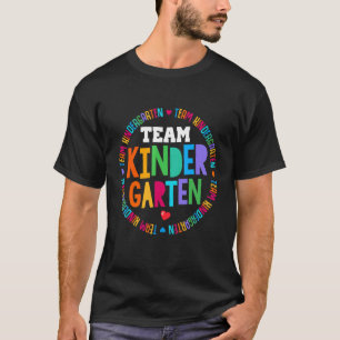 Camiseta Professores Em Kinder De Volta Para O Colégio Kind