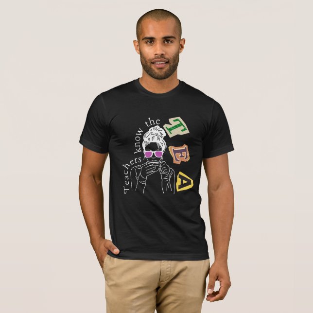 Camiseta Professores Engraçados Citam - Professores Conhece (Frente Completa)