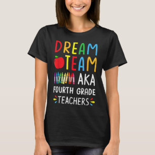 Camiseta Professores Engraçados Da Equipe Dream De Volta A 