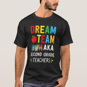 Camiseta Professores Engraçados Da Equipe Dream De Volta A