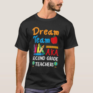 Camiseta Professores Engraçados Da Equipe Dream De Volta A