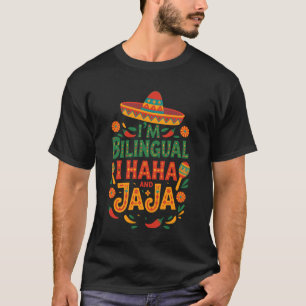 Camiseta Professores engraçados de inglês espanhol