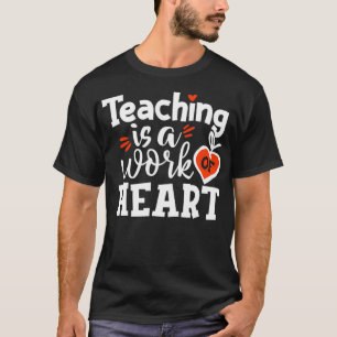 Camiseta Professores Ensinando é obra de coração de volta à