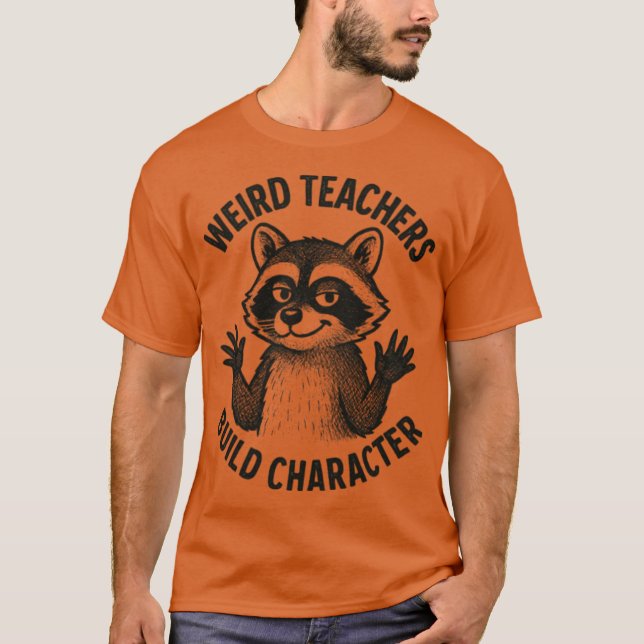Camiseta PROFESSORES ESQUISITOS Amigos ativos (Frente)